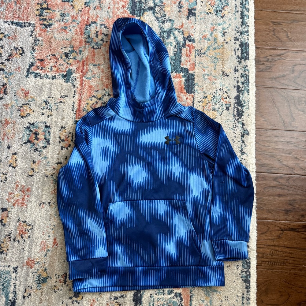 Under Armour Boys Striped Hoodie YS